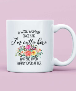 Retirement Gift For Women Funny Retirement Gift For Women From Coworkers A Wise Woman Once Said Retirement Mug Retirement Gift 6
