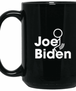 Stick Figure FJB Black 15 oz Black Mug 1