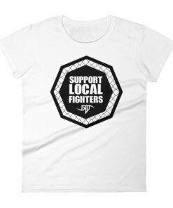 Support Local Fighters Womens short sleeve t shirt 1