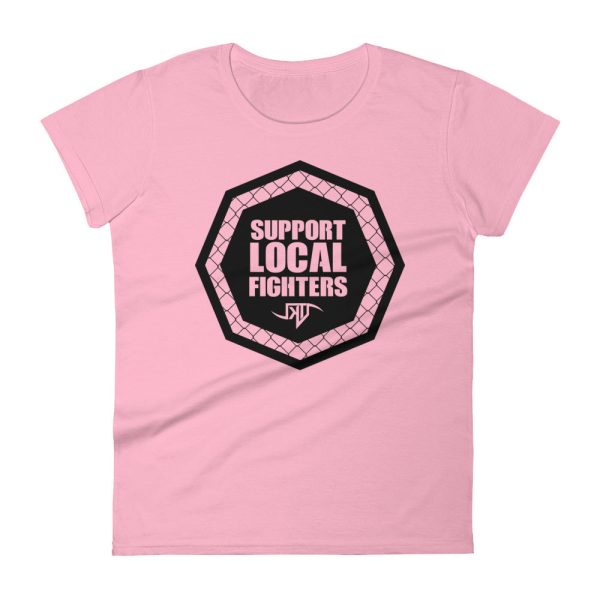 Support Local Fighters – Women’s short sleeve t-shirt