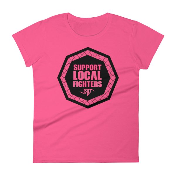 Support Local Fighters – Women’s short sleeve t-shirt