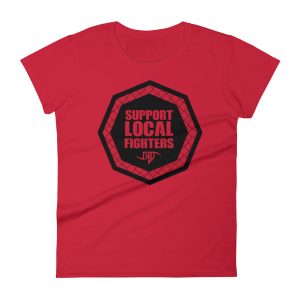 Support Local Fighters Womens short sleeve t shirt 2