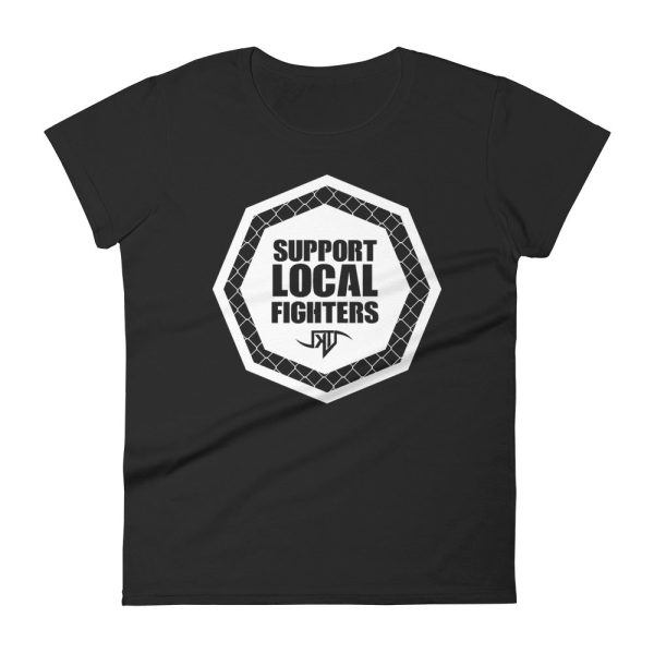 Support Local Fighters – Women’s short sleeve t-shirt