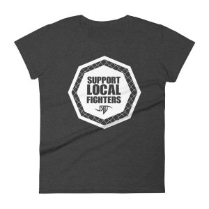 Support Local Fighters Womens short sleeve t shirt 5