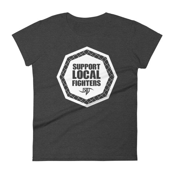 Support Local Fighters – Women’s short sleeve t-shirt