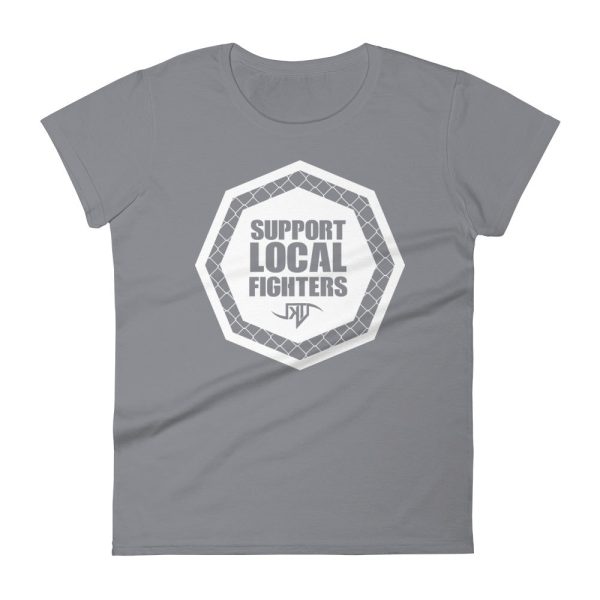 Support Local Fighters – Women’s short sleeve t-shirt