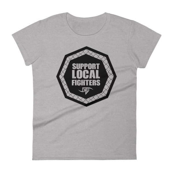 Support Local Fighters – Women’s short sleeve t-shirt