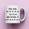 The One Where Becomes a Grandma, New Grandma Gift, Mug for New Grandma, Baby Announcement, Friends Inspired Coffee Mug