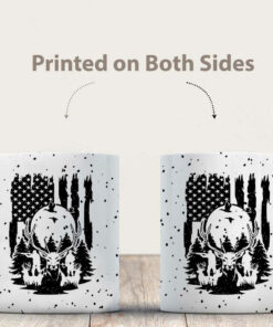 US Deer Hunting Mug, Deer Cup, Mountain Deer Trees, Deer Mountain Coffee Cup 3 US Deer Hunting Mug Deer Cup Mountain Deer Trees Deer Mountain Coffee Cup 4