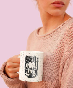 US Deer Hunting Mug, Deer Cup, Mountain Deer Trees, Deer Mountain Coffee Cup 6 US Deer Hunting Mug Deer Cup Mountain Deer Trees Deer Mountain Coffee Cup 7