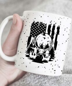 US Deer Hunting Mug, Deer Cup, Mountain Deer Trees, Deer Mountain Coffee Cup 7 US Deer Hunting Mug Deer Cup Mountain Deer Trees Deer Mountain Coffee Cup 8
