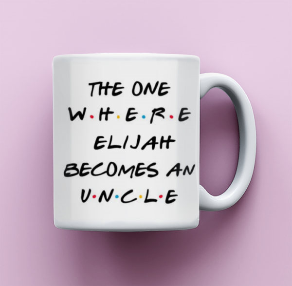 Uncle Mug, The One Where Becomes an Uncle, Friends Inspired Coffee Mug, Gift for New Uncle, Mug for New Uncle, Baby Announcement