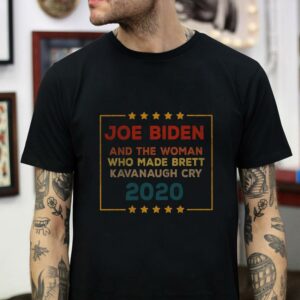 Vintage Joe Biden and the woman who made Brett Kavanaugh cry 2020 t-shirt