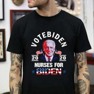 Votebiden 2020 nurses for Biden t-shirt
