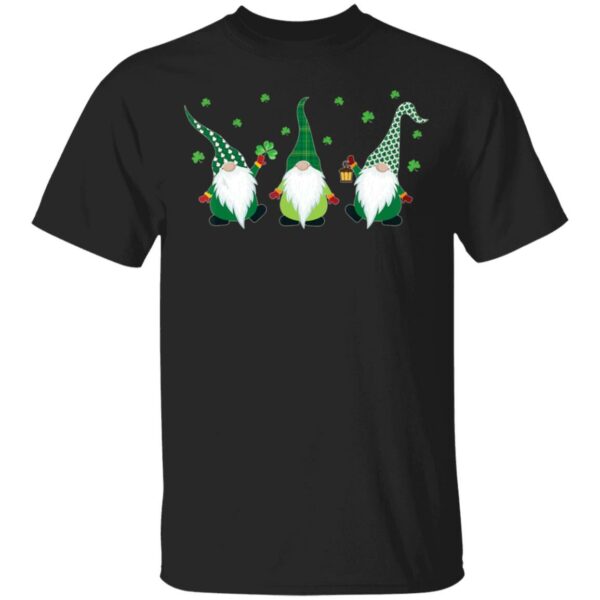 3 Irish Gnomes Leprechauns Shamrocks St Patricks Day Shirt