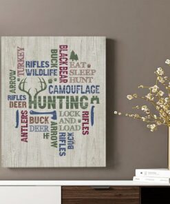 All About Hunting Canvas, Poster 2 All About Hunting Canvas Poster 3