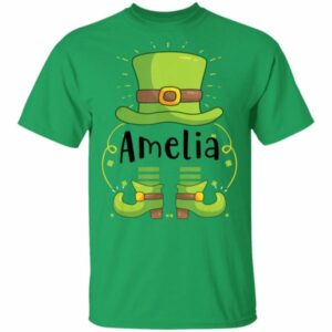 Amelia St Patricks Day Hats T-Shirt, Long Sleeve