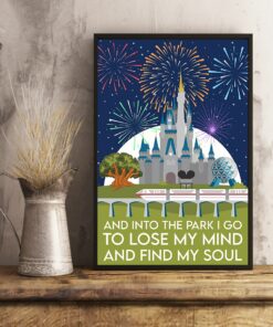 And Into The Park I Go To Lose My Mind And Find My Soul Poster Vintage Poster, Canvas 3 And Into The Park I Go To Lose My Mind And Find My Soul Poster Vintage Poster Canvas 4