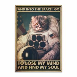 And Into The Space I Go To Lose My Mind And Find My Soul Canvas Poster 4