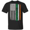 Art Teacher Irish American Flag Saint Patricks Day Shirt, Long Sleeve