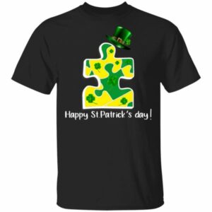 Autism Piece Leprechaun Saint Patricks Day Shirt, Long Sleeve