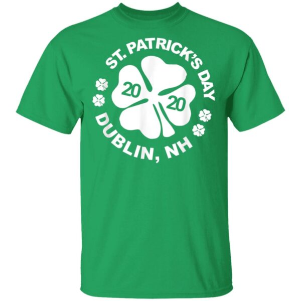 Awesome Shirt for 2020 Saint Patricks Day Dublin, NH T-Shirt, Long Sleeve, Tank Top