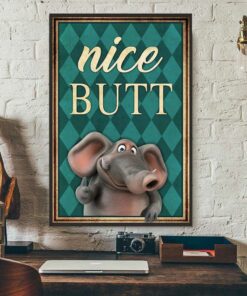 Baby Elephant nice butt poster 2 Baby Elephant nice butt poster 3