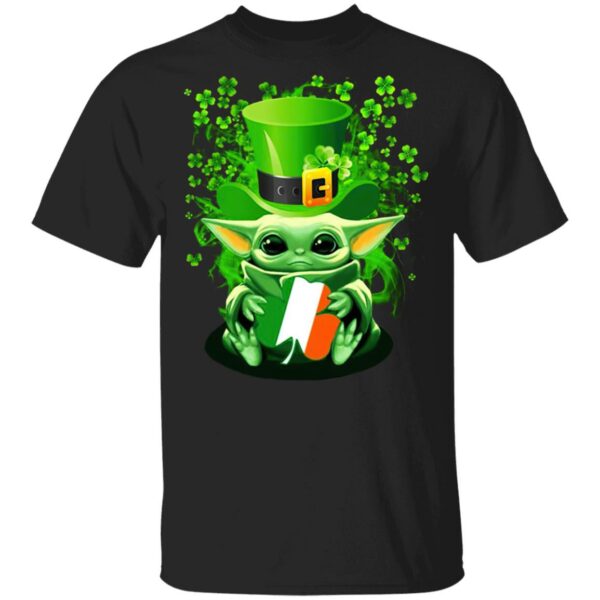 Baby Yoda Happy St Patrick’s Day shirt