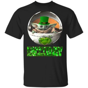 Baby Yoda St Patrick’s Day shirt