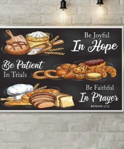 Baking be joyful in hope horizontal canvas 1