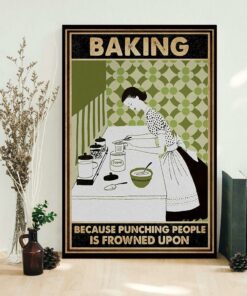 Baking because punching people is frowned upon vertical poster 1 Baking because punching people is frowned upon vertical poster 2