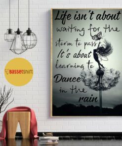 Ballet life its about learning to dance in the rain poster 1