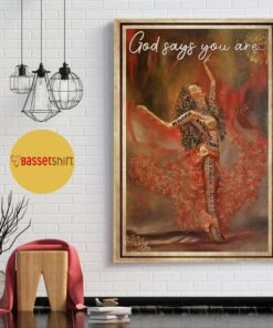 Ballet music dancing God says you are poster 1