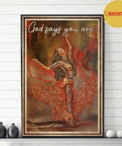 Ballet music dancing God says you are poster 3