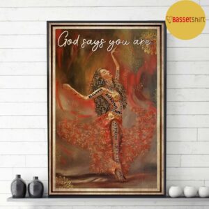 Ballet music dancing God says you are poster 3