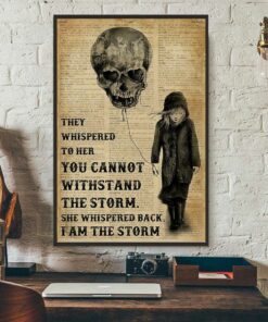 Balloon skull they whispered you cannot withstand the storm canvas 2 Balloon skull they whispered you cannot withstand the storm canvas 3