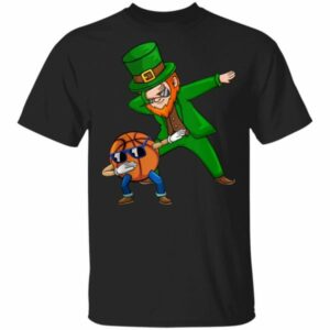 Basketball Dabbing Leprechaun Saint Patricks Day Boys Girls Tank Top