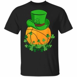 Basketball Shamrock Ball Sports St. Patricks Day Irish T-Shirt, Long Sleeve, Tank Top