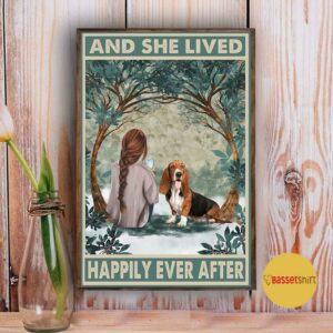 Basset Hound and she lived happily ever after poster 3