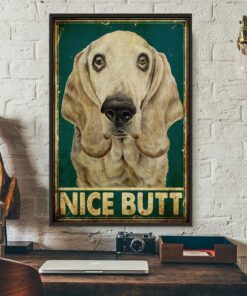Basset Hound nice butt poster 3