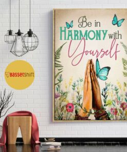 Be in harmony with yourself poster 1