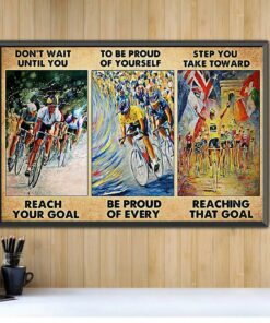 Be proud of every step you take yourself toward horizontal canvas 2