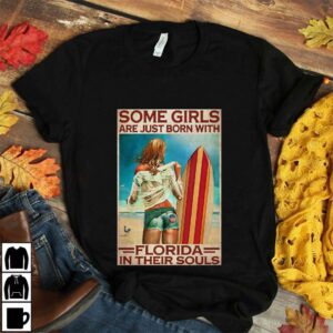 Beach surfing some girls born with Florida in their soul wall art 4