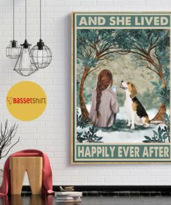 Beagle dog and she lived happily ever after poster 1