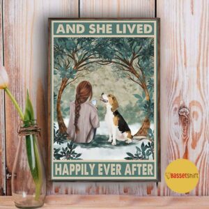 Beagle dog and she lived happily ever after poster 3