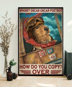 Beagle whisky oscar oscar foxtrot poster 1