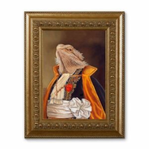 Bearded Dragon Reptile Canvas Poster 4