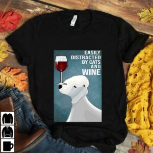 Bedlington Terrier easily to distracted by dogs and wine poster 4