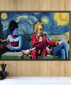 Beetlejuice Lydia Starry Night poster canvas 1 Beetlejuice Lydia Starry Night poster canvas 2