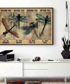 Behind you all the memories horizontal canvas 1